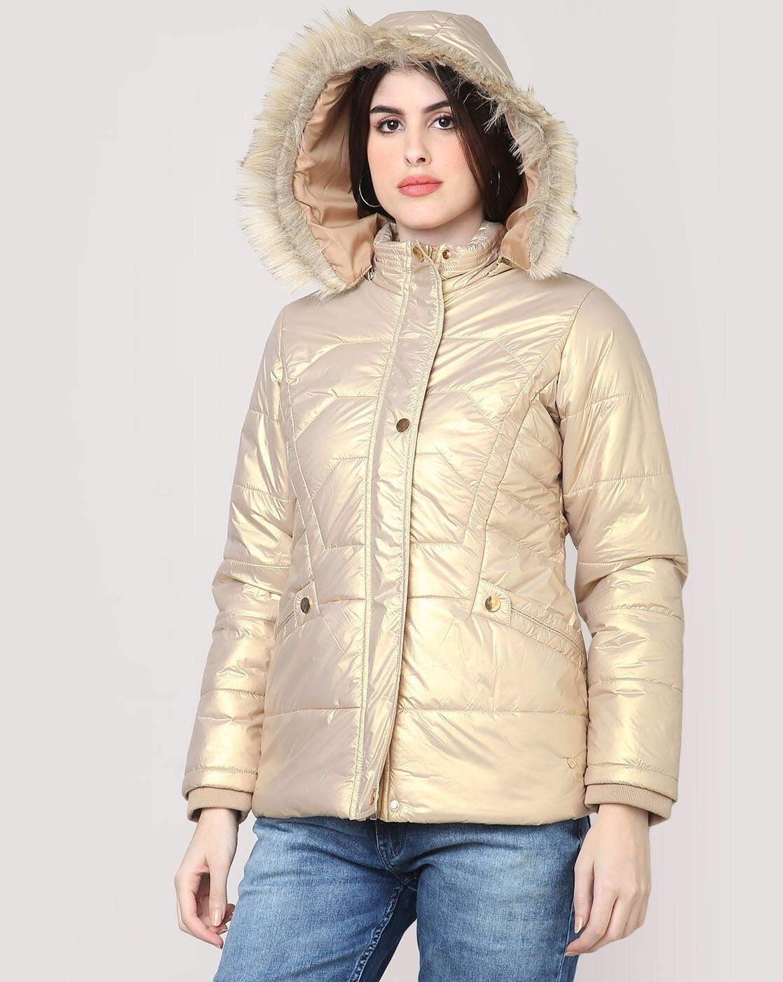 Rose gold hot sale winter jacket