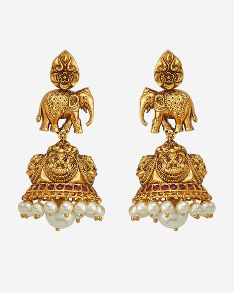 Kushal's fashion store jewellery jhumkas