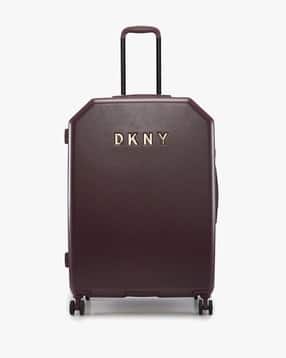 dkny Women Allore Brand Embossed Trolley Bag with TSA Lock-picture-22