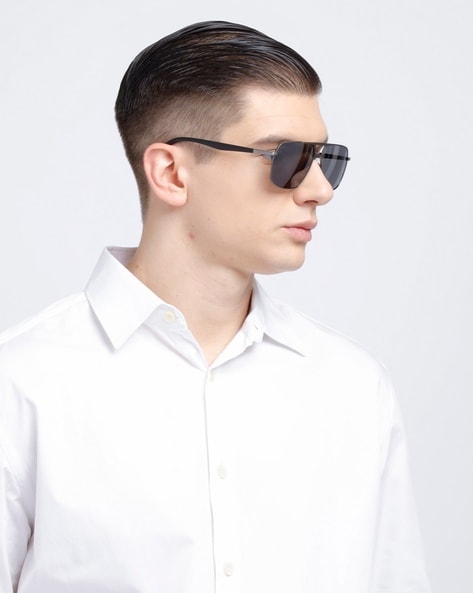 Buy Gunmetal Toned Sunglasses for Men by Opium Online Ajio