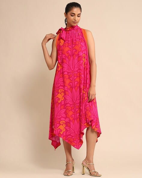 Buy Fuschia Pink Dresses for Women by RITU KUMAR Online