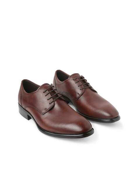 Buy ECCO Men Brown Citytray Formal Shoes Brown Color Men AJIO LUXE