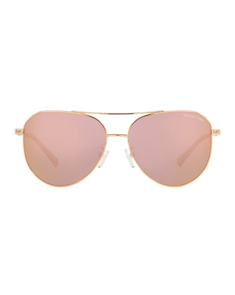 Michael kors clearance pink aviator sunglasses