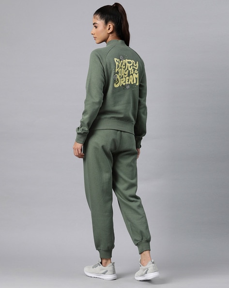 Nike green cheap tracksuit womens