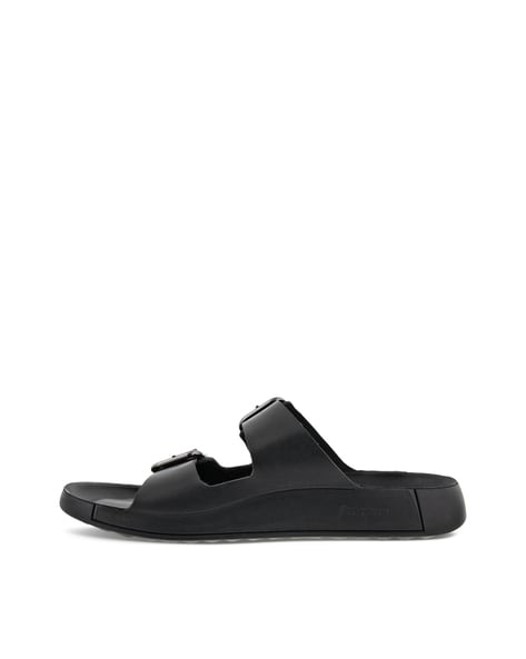 Genuine Leather Slip On Sandals