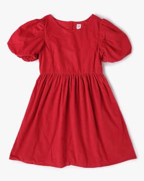 Girls Fit & Flare Dress-image-38