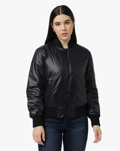 Armani bomber hot sale jacket womens