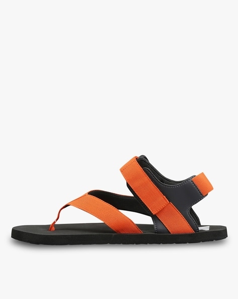 Buy Grey Orange Sandals for Men by ADIDAS Online Ajio