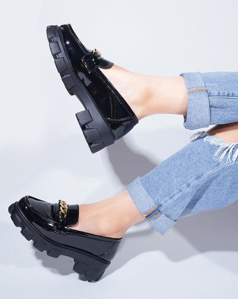 Buy Black Casual Shoes for Women by JM LOOKS Online