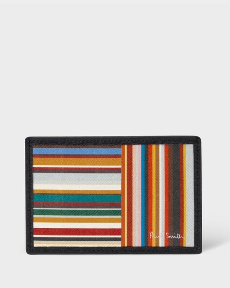 Card Holder Paul Smith Signature Stripe Wallet Swivel Card Holder
