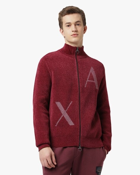 Armani on sale cardigan mens