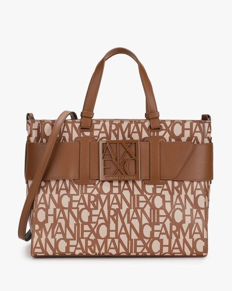 Armani all discount over print bag