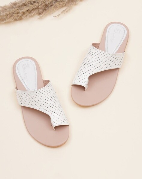 Buy Beige & Brown Heeled Sandals for Women by AJIO Online | Ajio.com