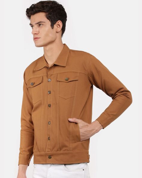 Deep Camel Trucker Jacket