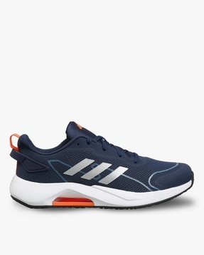 Adidas blue shop mesh running shoes