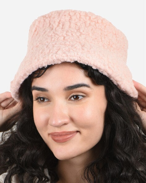 Women Woolen Bucket Hat