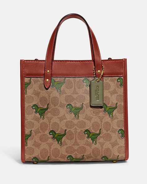 Coach rexy hot sale canvas tote