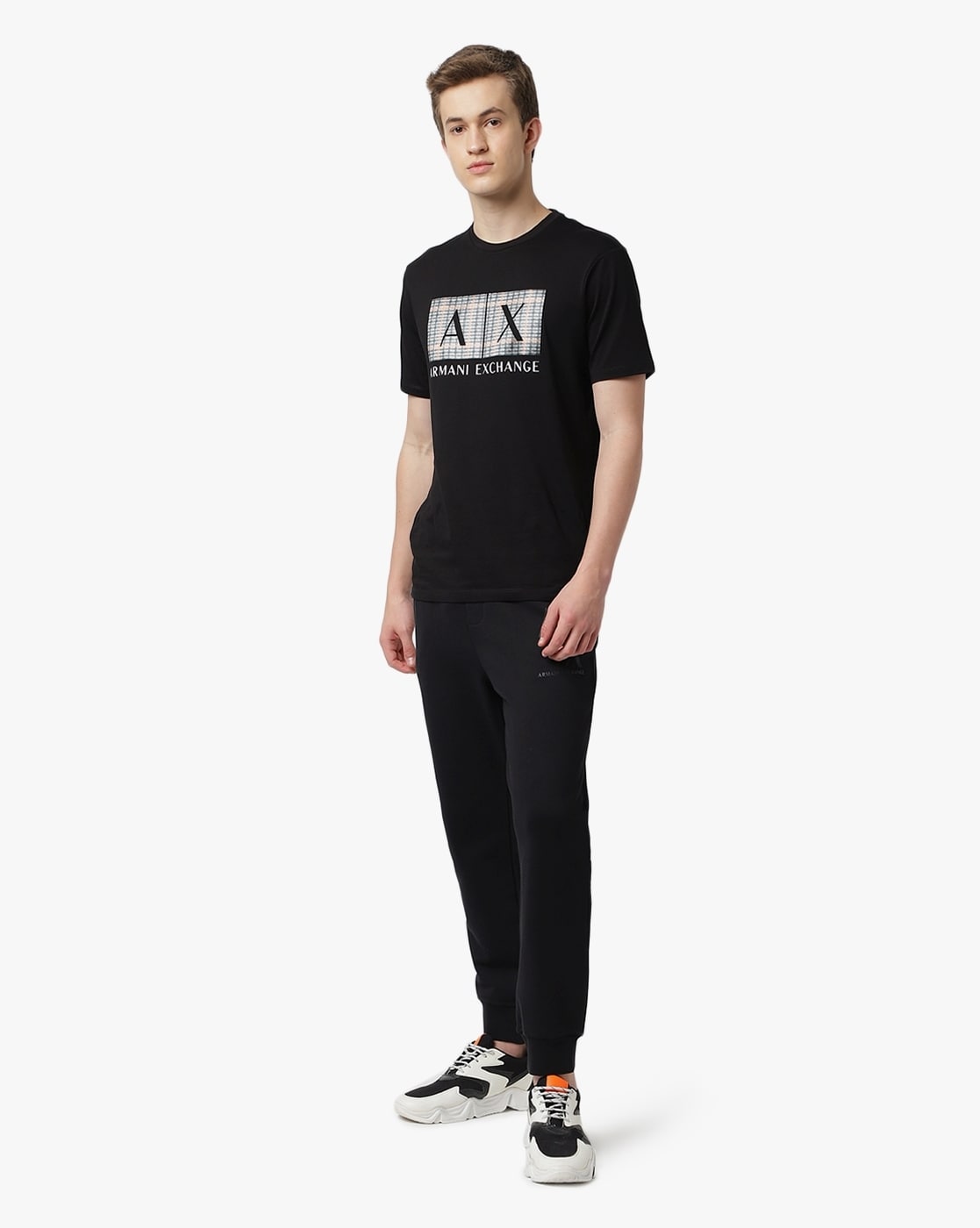 Armani Exchange logo-print Track Pants - Farfetch