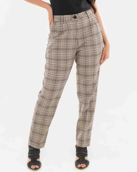 Buy Grey Trousers & Pants for Women by Halffgrey Online