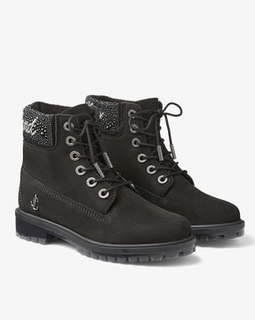 X Timberland Graffiti Ankle Length Boots