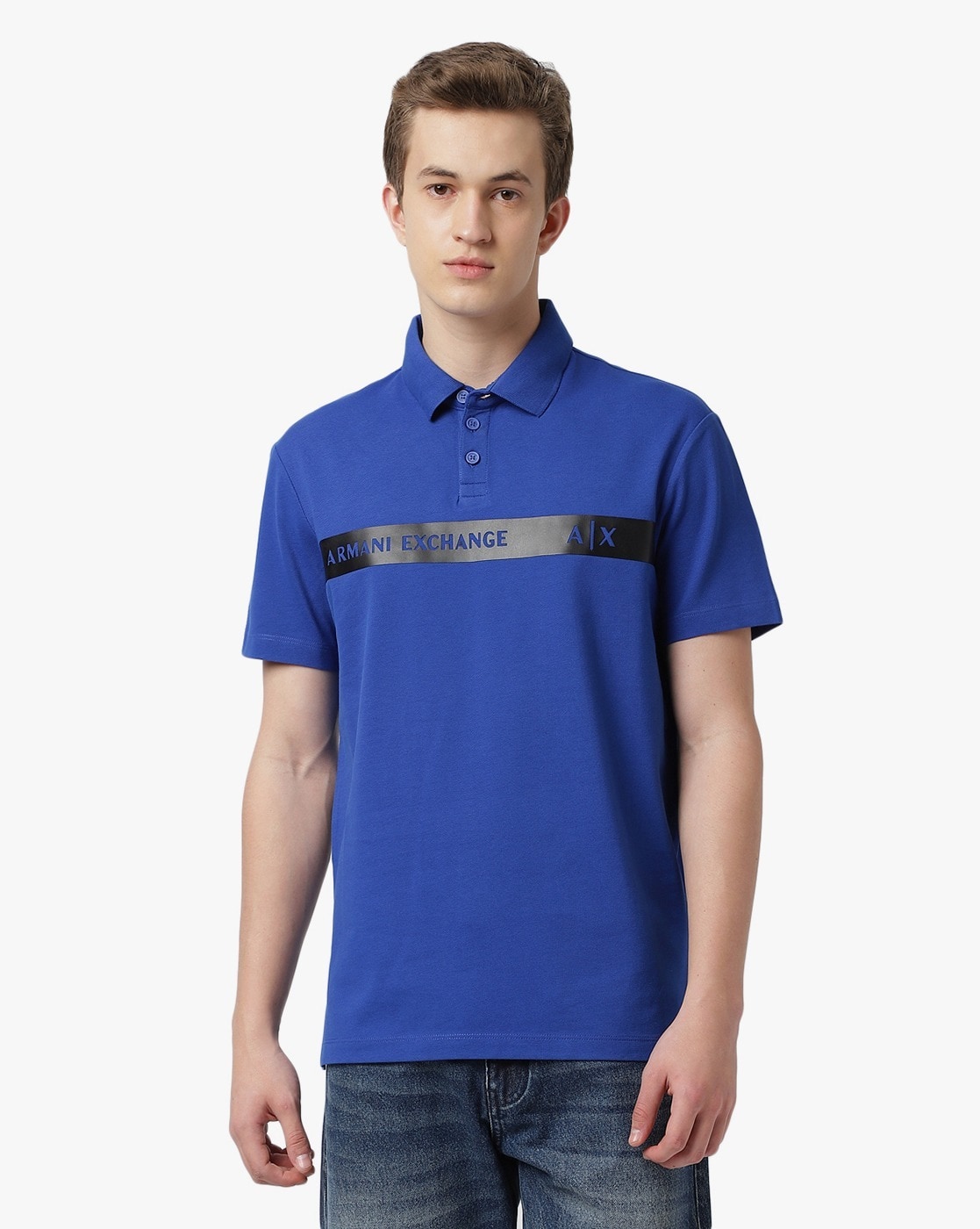 Buy Blue Tshirts for Men by ARMANI EXCHANGE Online Ajio