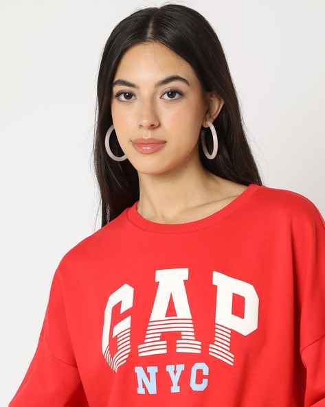 Gap on sale red cardigan