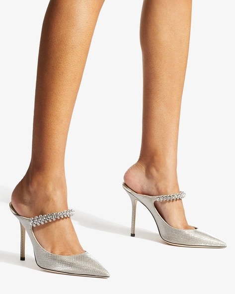 Jimmy choo bing outlet 100 patent leather mules