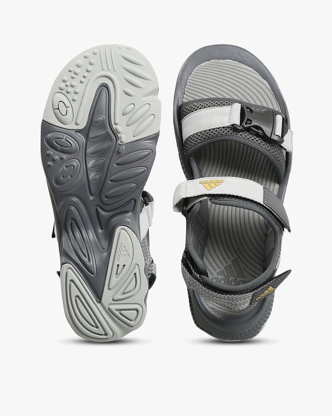 Buy Grey Sandals for Men by ADIDAS Online Ajio