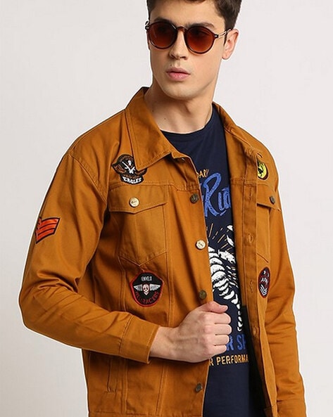 UNDERCOVER Men Embroidered Patch Denim Jacket – Atelier New York