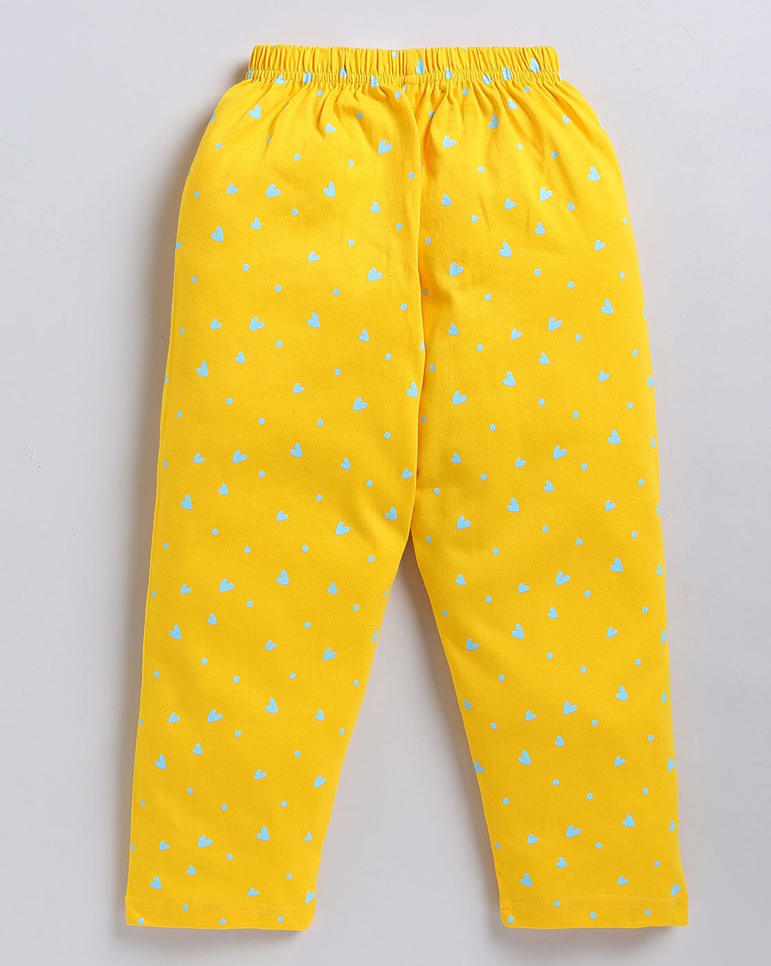 Wholesale Solid Light Yellow Double Ruffles Elastic Toddlers Kids Jeans  Girls Bell Bottoms Denim Pants - Stylish Clothes - Fieldfolio