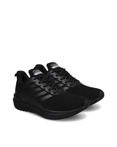 Lakhani black 2025 sports shoes