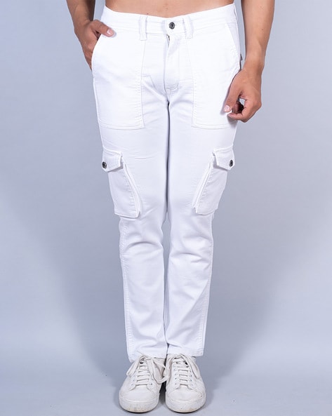 Buy White Trousers & Pants for Men by Tistabene Online