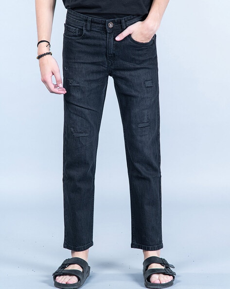 Buy Black Jeans for Men by Tistabene Online