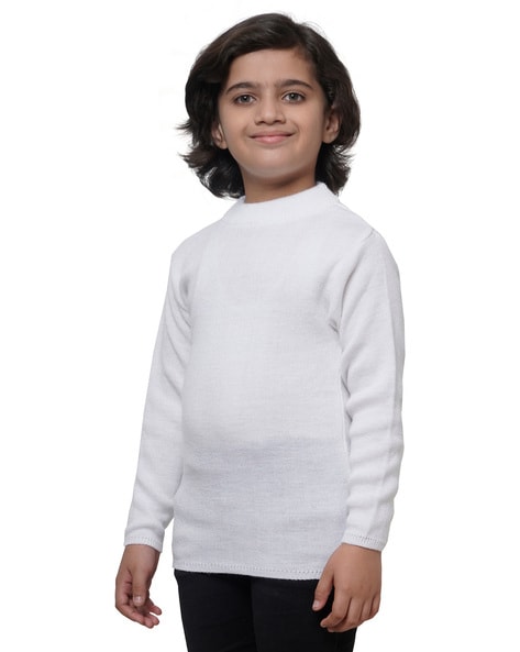 Kids on sale white sweater