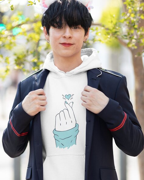 Korean sweatshirt on sale