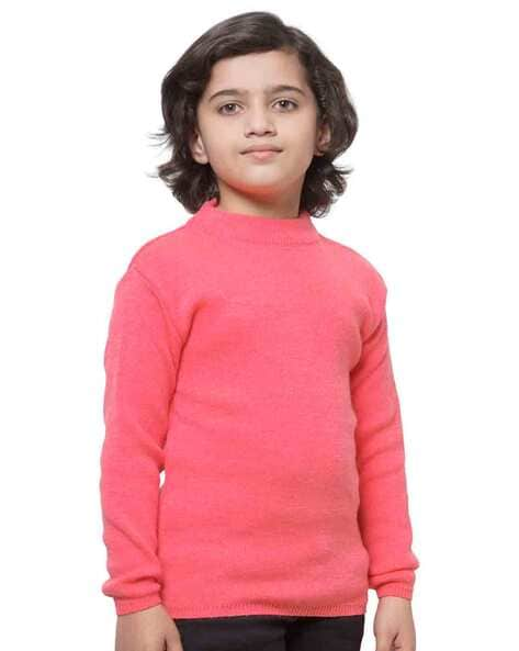 Pink sweater shop for boys