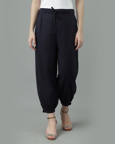 Women Pants with Tie-Up Price in India