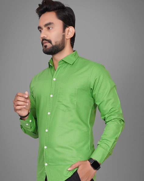 Parrot 2024 green shirt