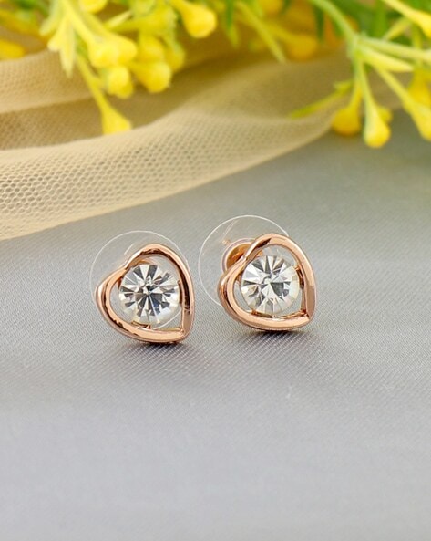 Stone stud deals earrings online