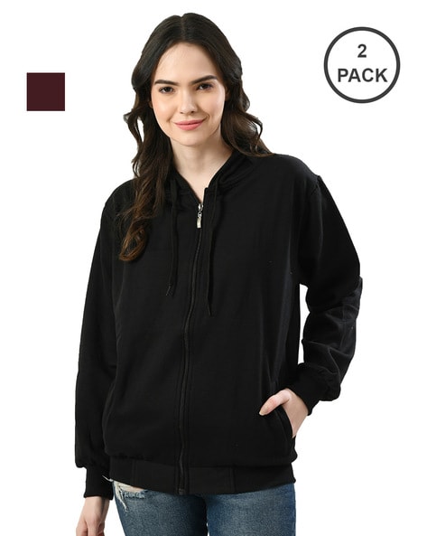 Best Offers on Womens fleece hooded jacket upto 20-71% off - Limited period  sale