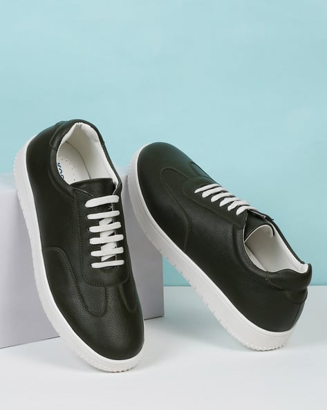 KOSHER Men Round-Toe Lace-Up Shoes