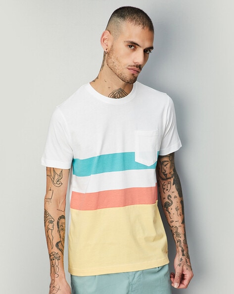 Men Crew-Neck Oversized Fit T-Shirt