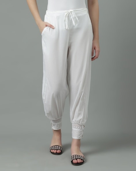 Women Pants with Tie-Up Price in India