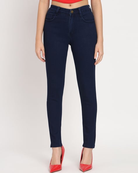 Buy Blue Jeans & Jeggings for Women by ANGELFAB Online