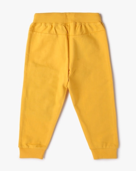 Yellow store joggers boys