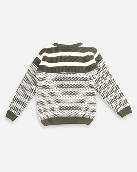 Boys olive sale green sweater