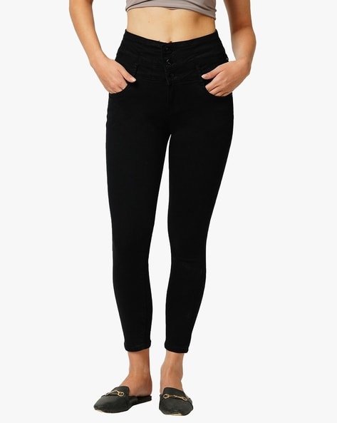 Buy Black Jeans & Jeggings for Women by KRAUS Online
