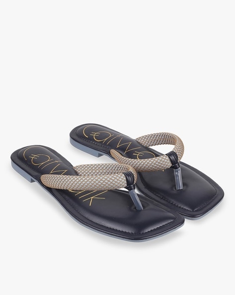 Indie Flip Flop Sandal in Black by Solei Sea – The Perfect Provenance