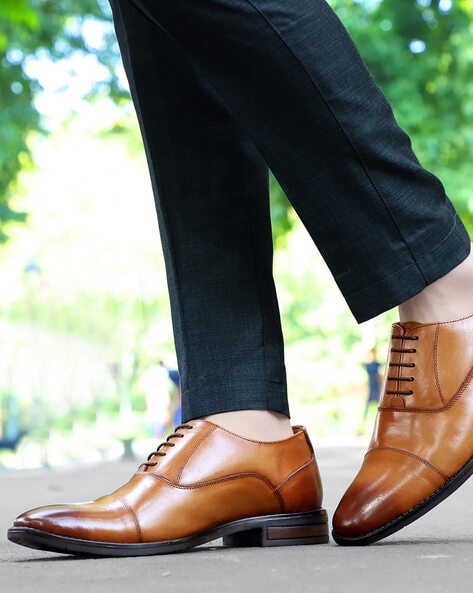 Next tan hot sale derby shoes