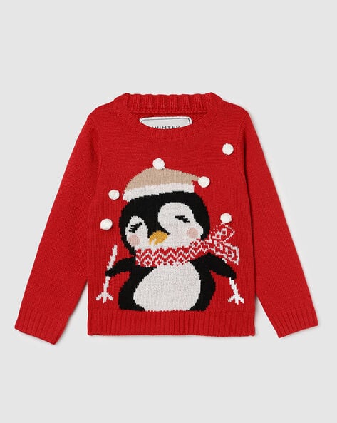 Penguin Christmas Jumper Penguin Brand Sweaters Novelty Penguin